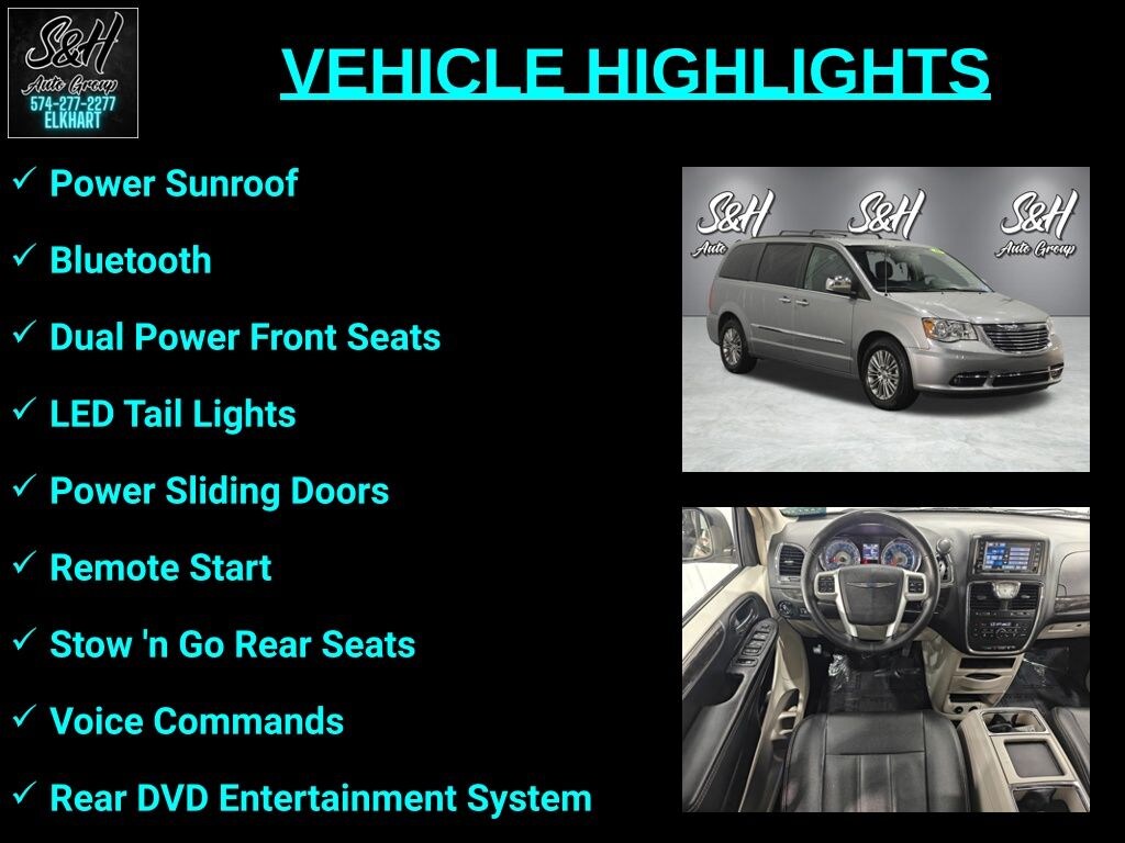 Used 2016 Chrysler Town & Country Touring-L Minivan/Van