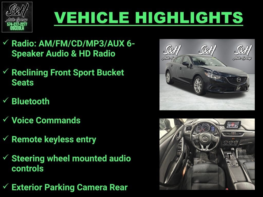 Used 2016 Mazda Mazda6 i Sport Sedan