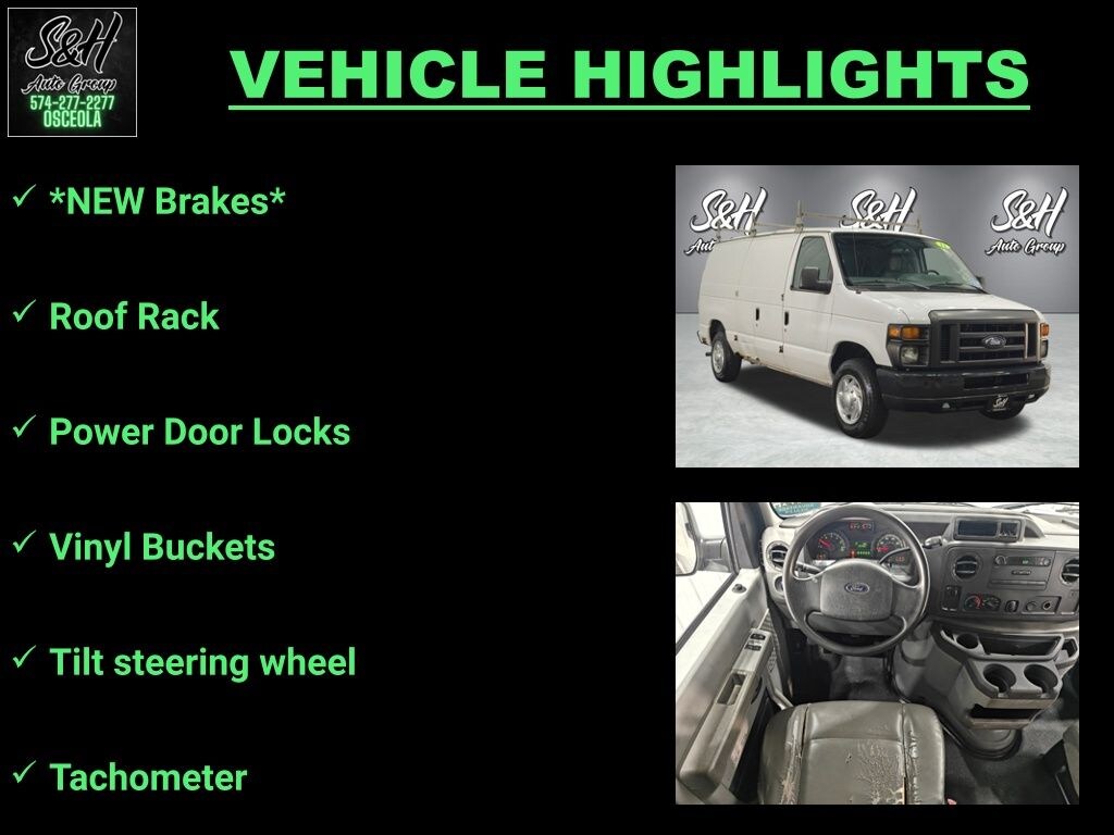 Used 2011 Ford E-150 Commercial Cargo Van