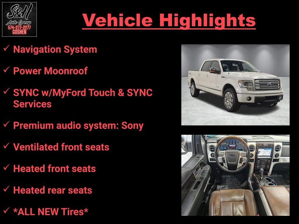 Used 2014 Ford F-150 Platinum Truck