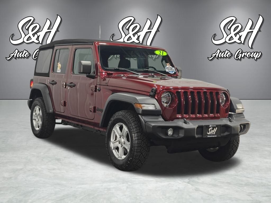 Used 2021 Jeep Wrangler Unlimited Sport S SUV