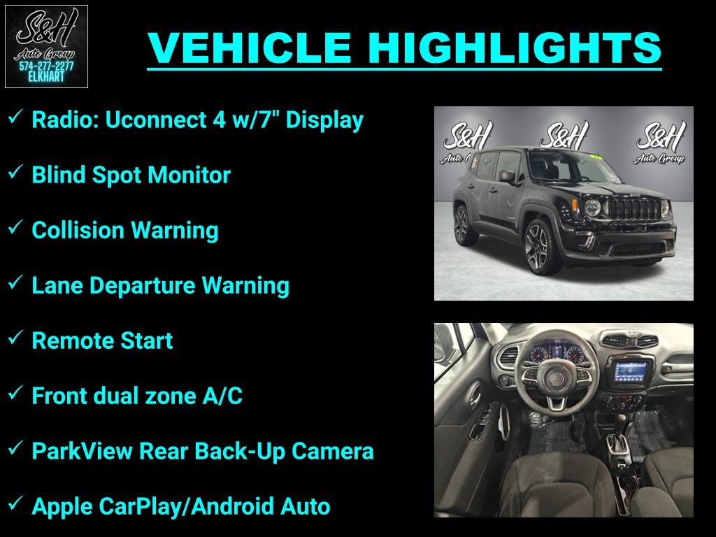 2021 Jeep Renegade Sport photo 3