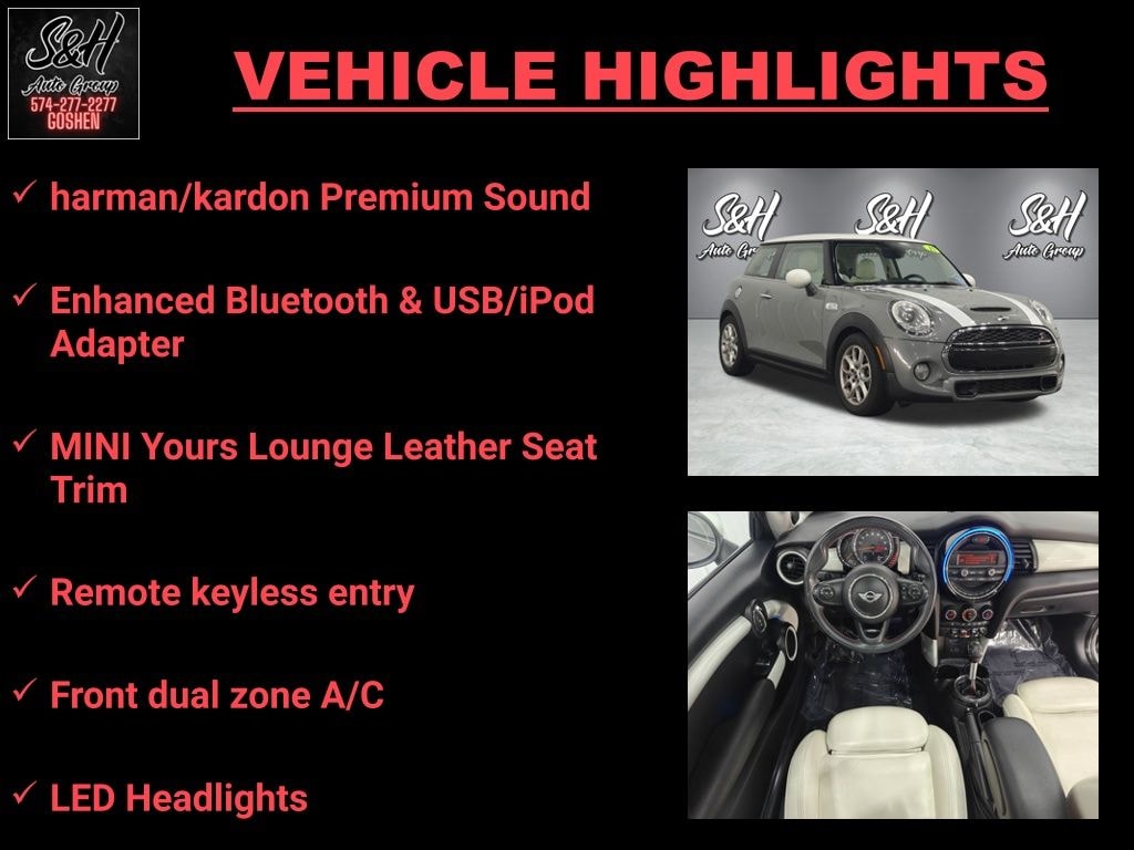 Used 2015 MINI Cooper S Base Hatchback