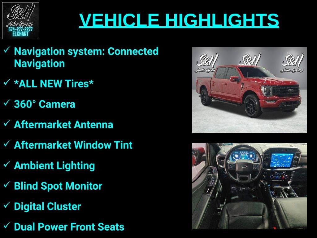 Used 2022 Ford F-150 Lariat Truck