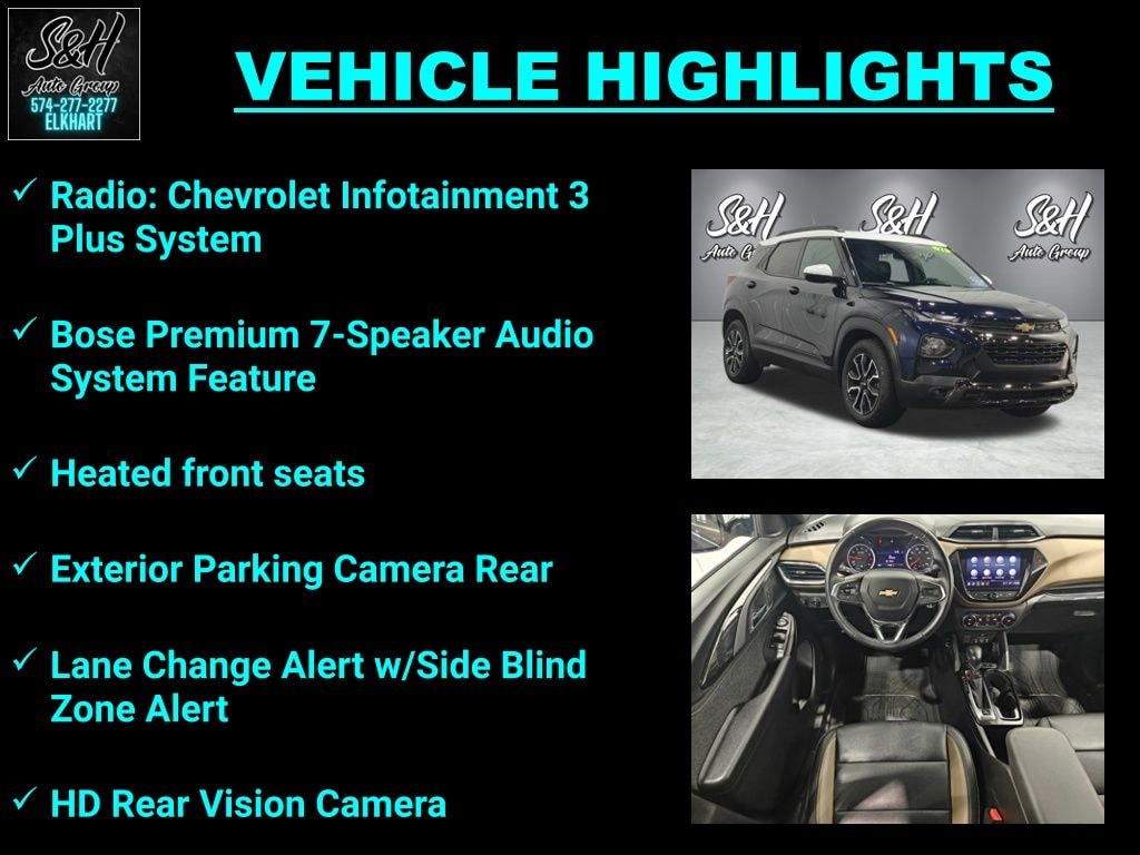 Used 2021 Chevrolet Trailblazer Activ SUV