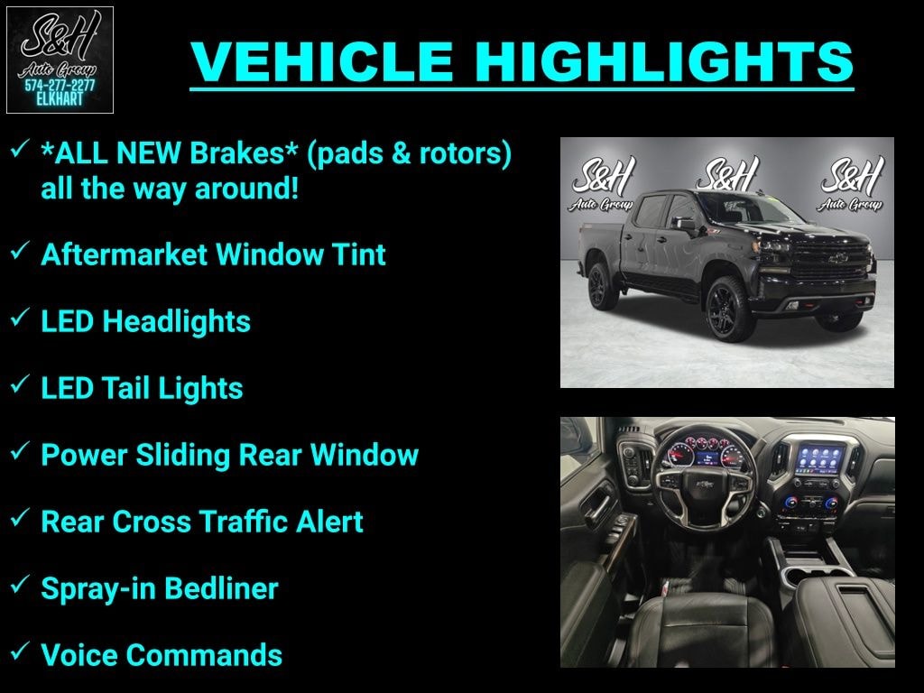 Used 2021 Chevrolet Silverado 1500 LT Trail Boss Truck