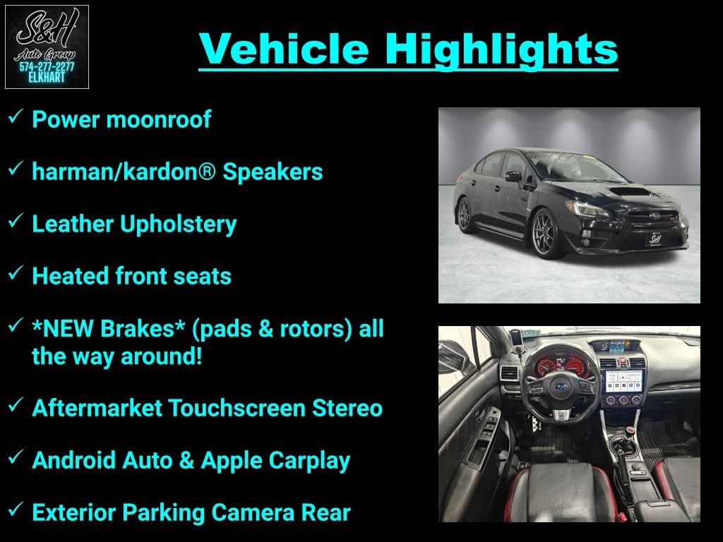 Used 2015 Subaru Impreza WRX STi Sedan