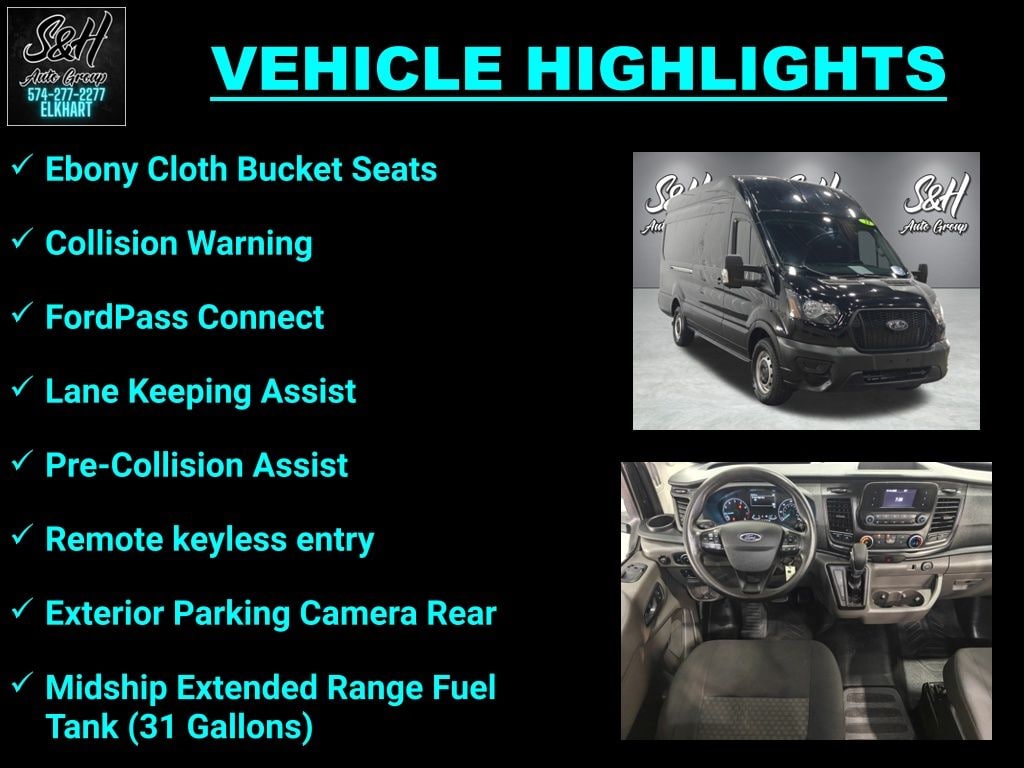 Used 2021 Ford Transit-350 Base Cargo Van