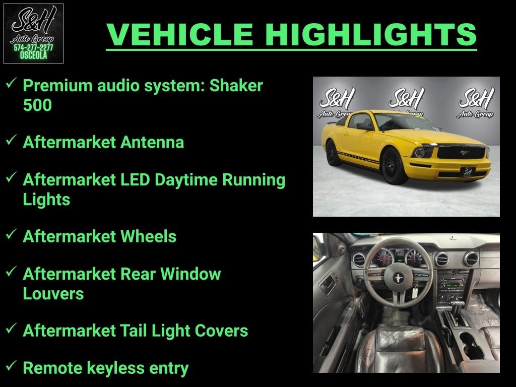 Used 2005 Ford Mustang V6 Premium Coupe