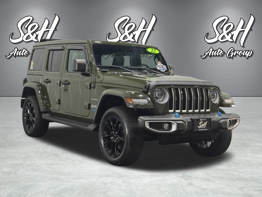 Used 2022 Jeep Wrangler Unlimited Sahara 4xe SUV
