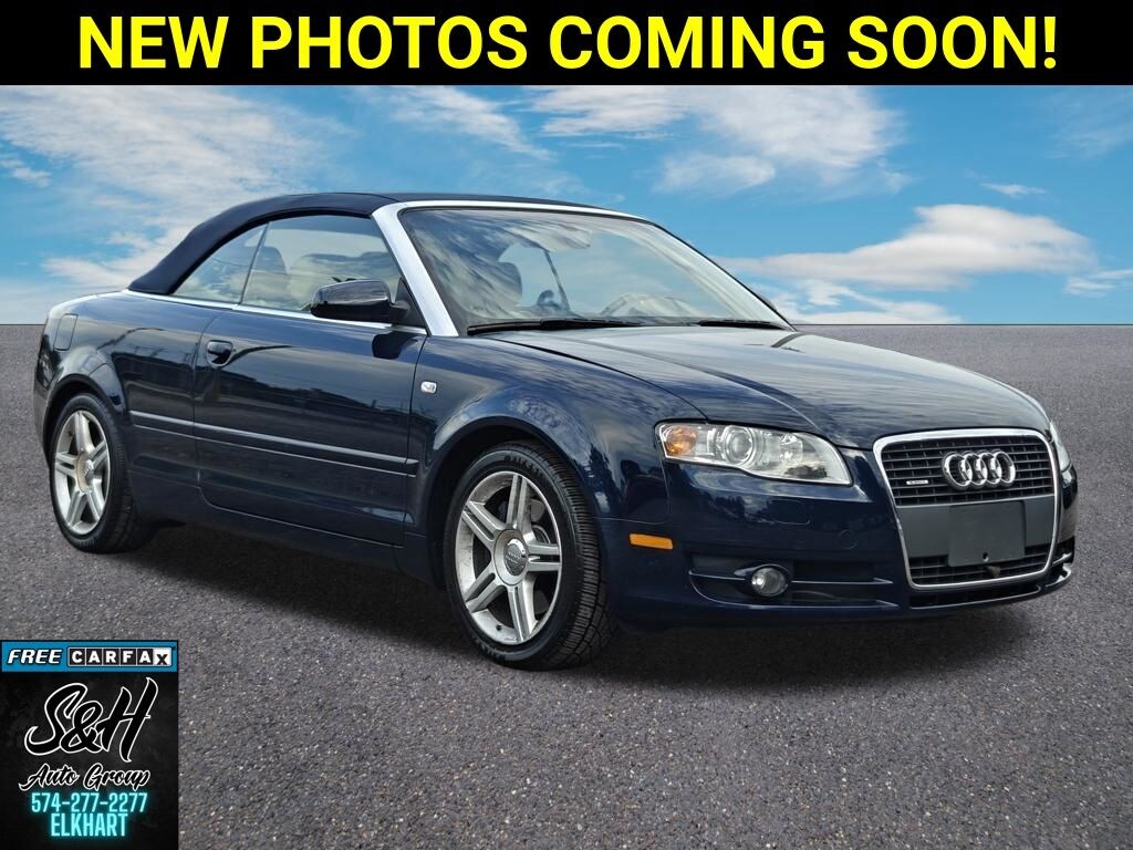 Used 2008 Audi A4 2.0T Cabriolet Convertible