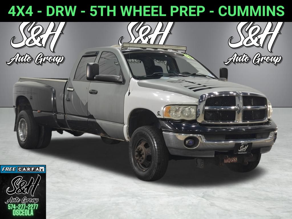 2003 Dodge Ram 3500 SLT 4X4 Quad Cab LWB DRW's photo