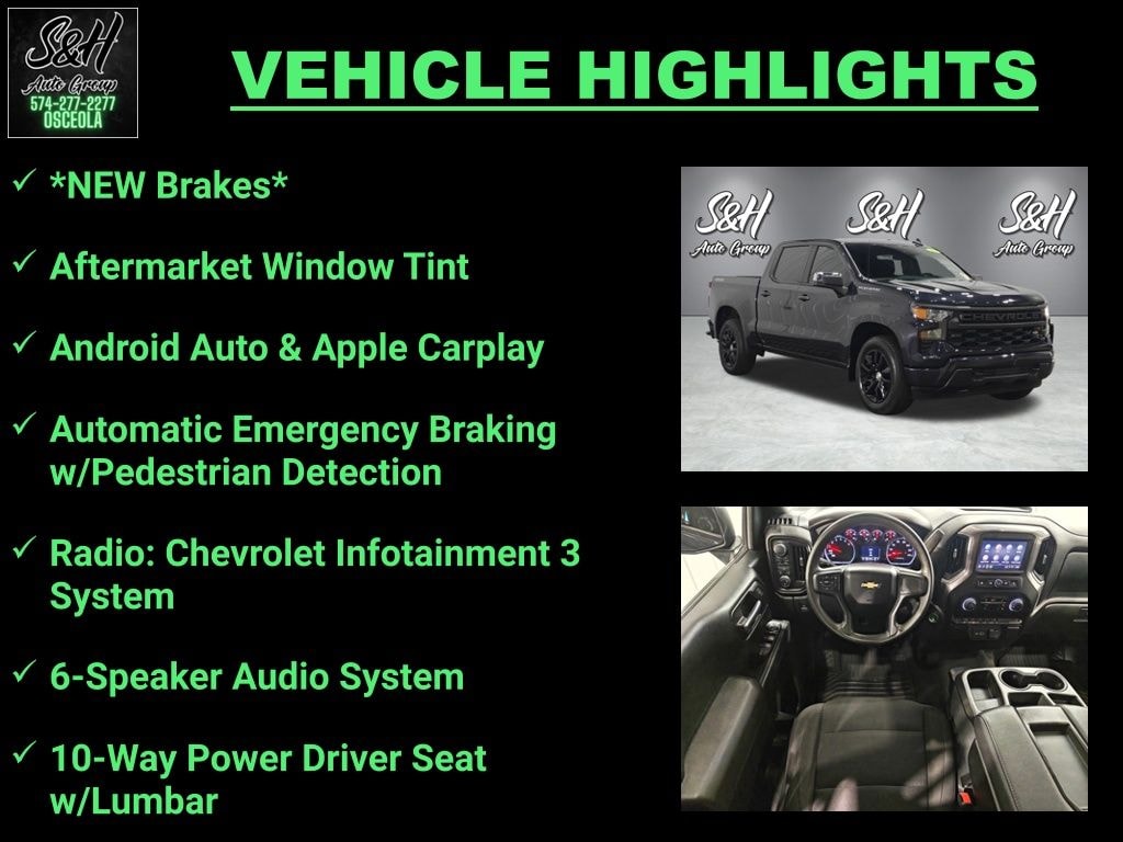 Used 2023 Chevrolet Silverado 1500 Custom Truck