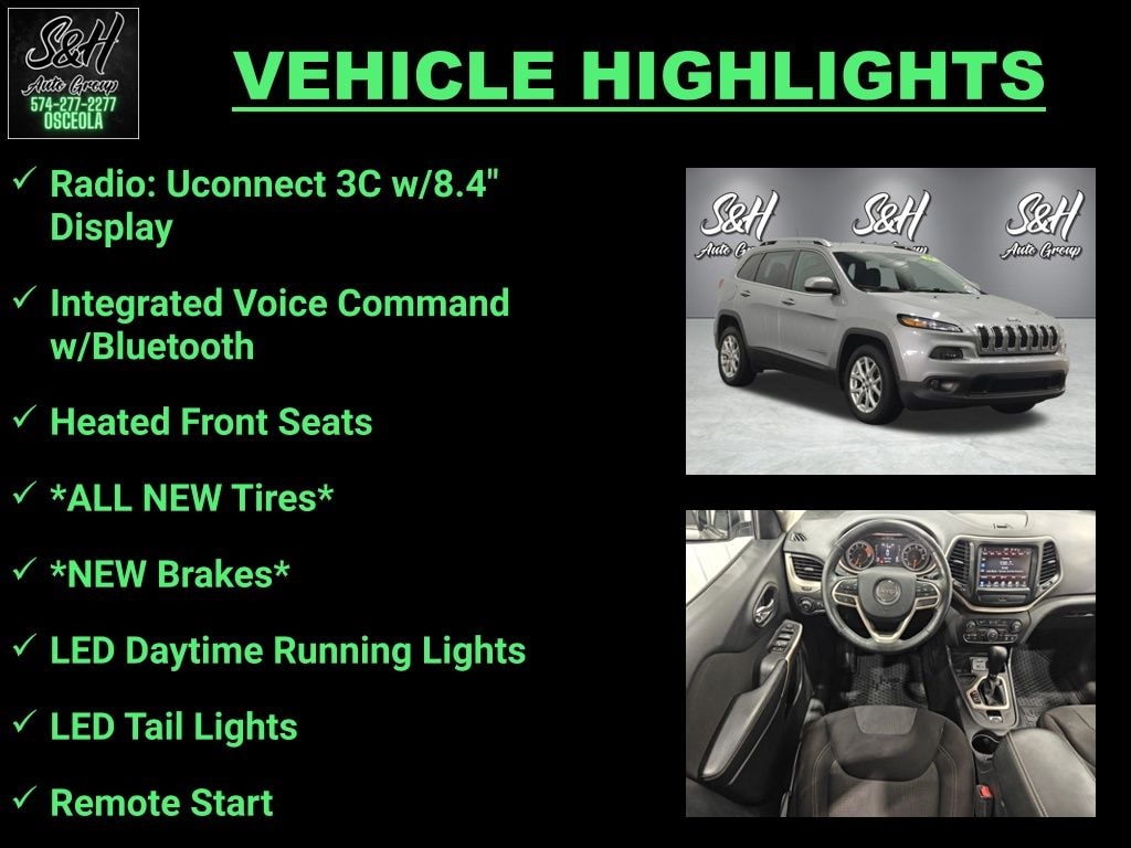 Used 2017 Jeep Cherokee Latitude SUV