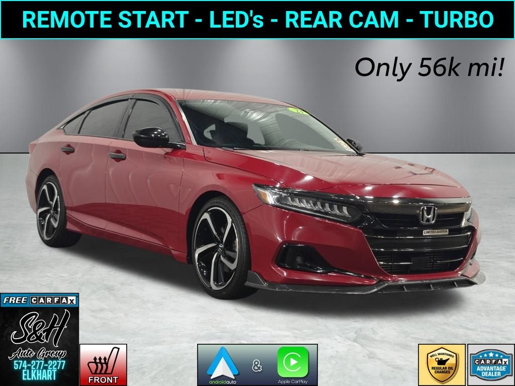 Used 2021 Honda Accord Sport Special Edition Sedan