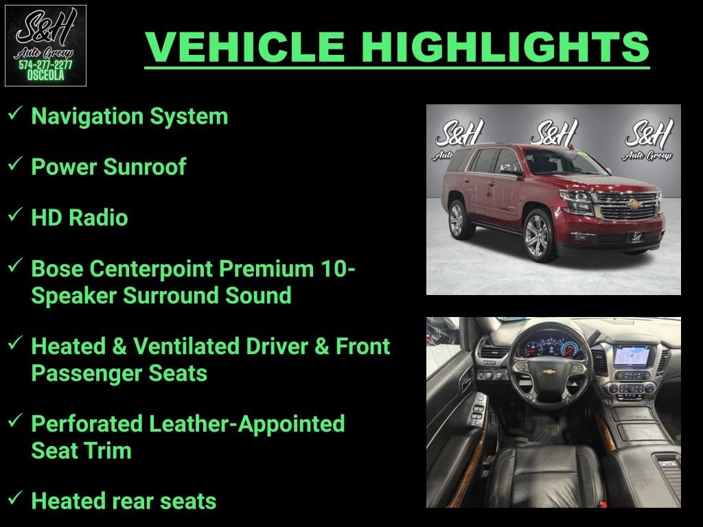 Used 2018 Chevrolet Tahoe Premier SUV