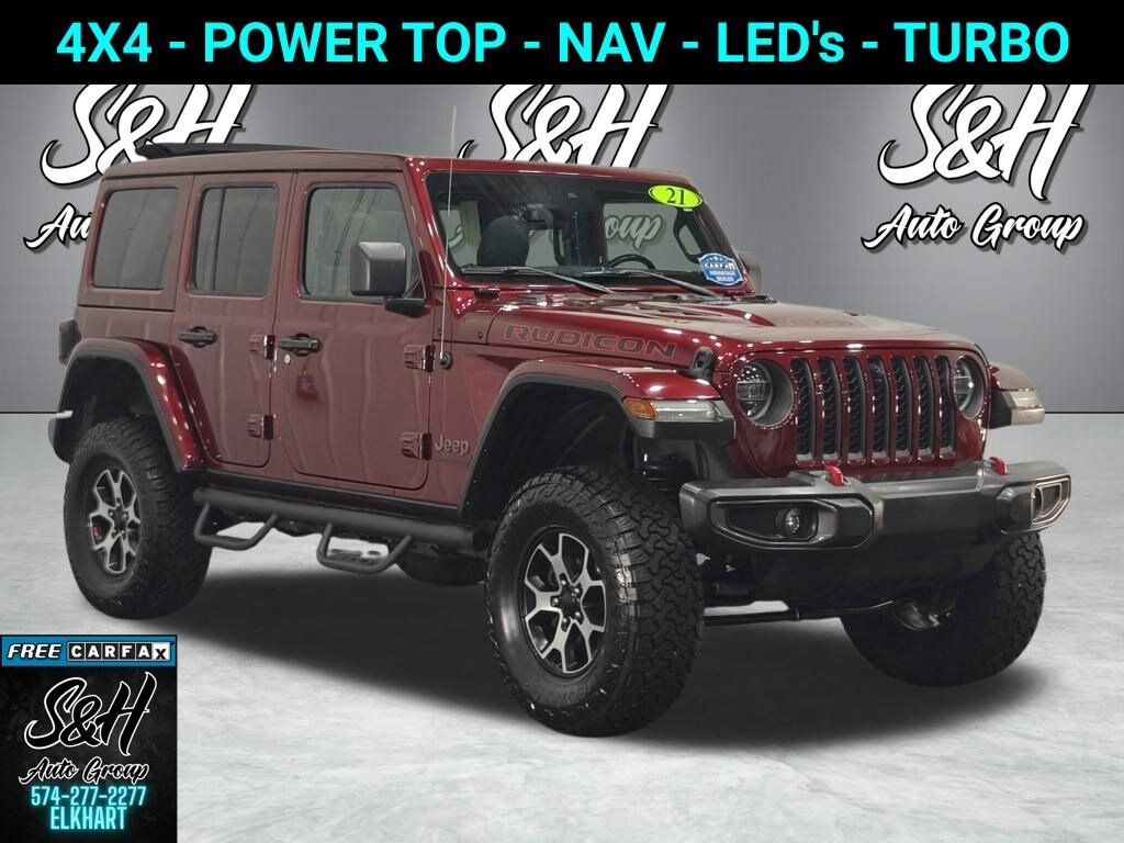 Used 2021 Jeep Wrangler Unlimited Rubicon SUV