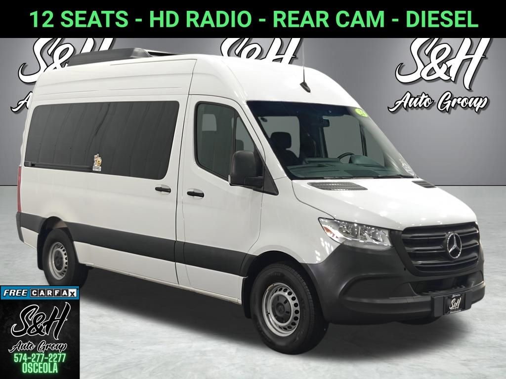 Used 2024 Mercedes-Benz Sprinter 2500 Passenger 144 WB Minivan/Van