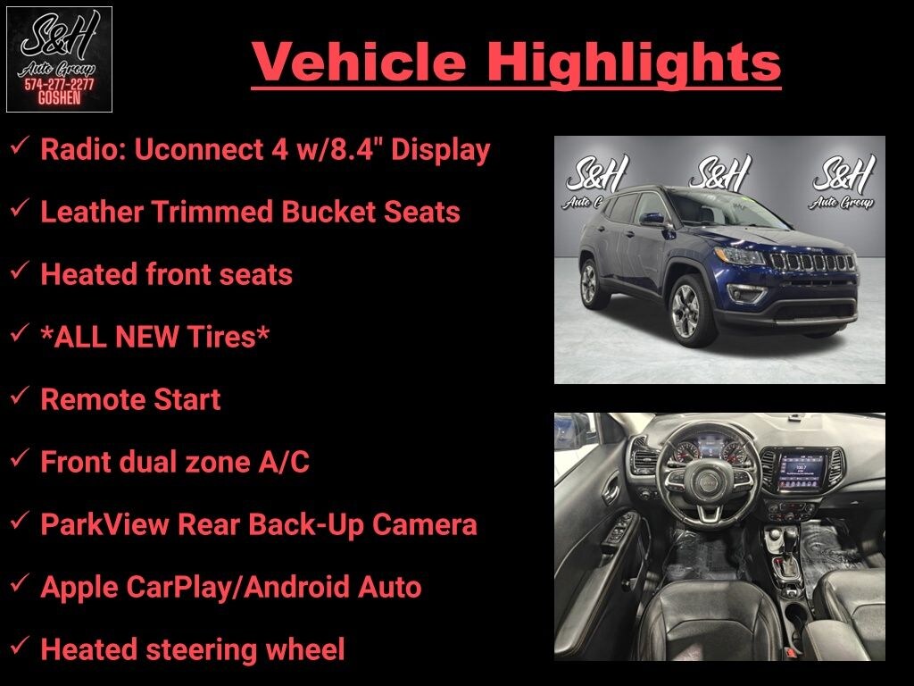 Used 2020 Jeep Compass Limited SUV