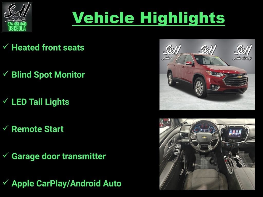 Used 2019 Chevrolet Traverse LT SUV