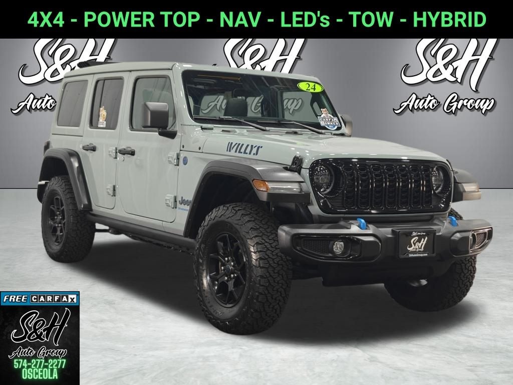 Used 2024 Jeep Wrangler Willys 4xe SUV