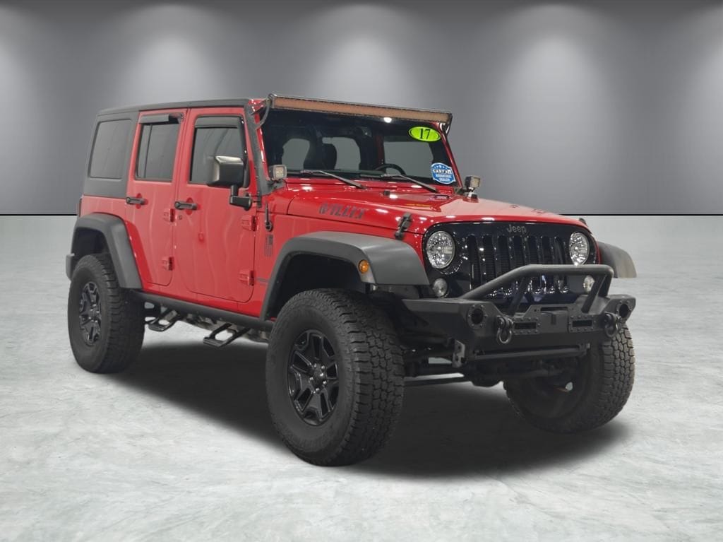 Used 2017 Jeep Wrangler Unlimited Willys SUV