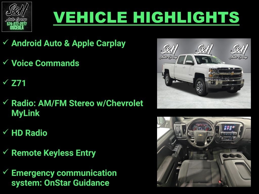 Used 2016 Chevrolet Silverado 2500HD LT Truck