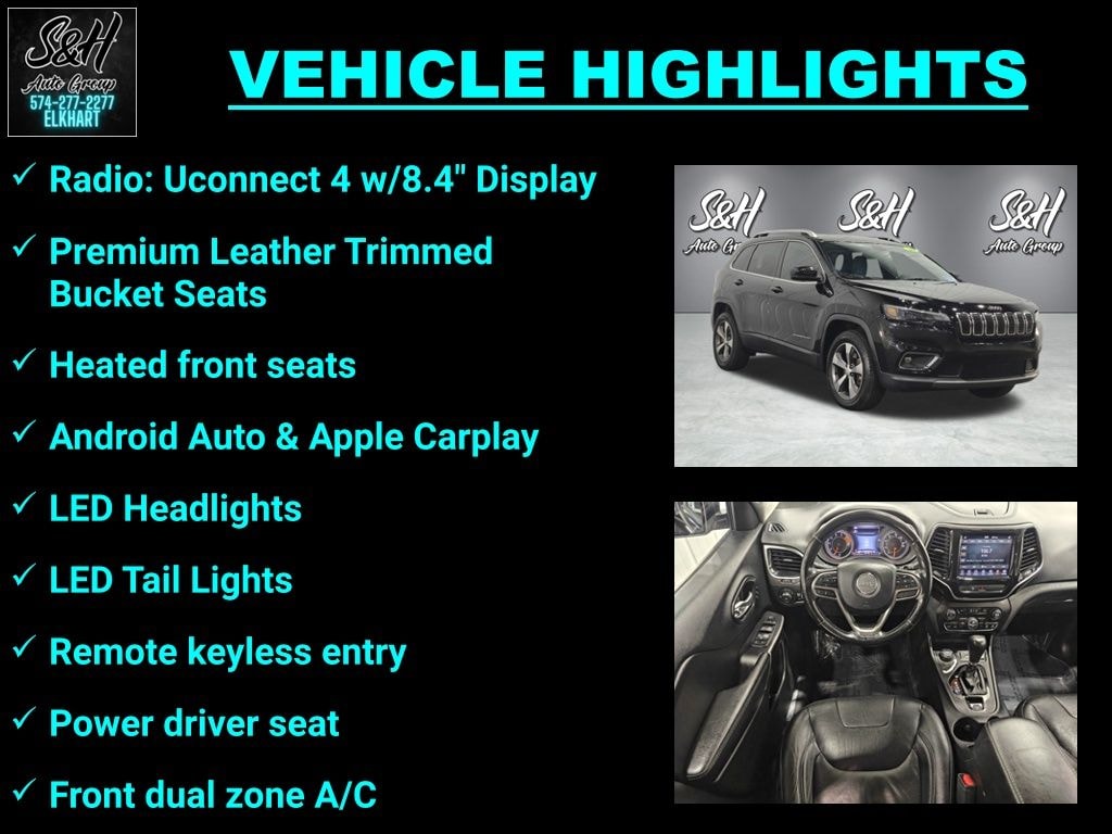 Used 2020 Jeep Cherokee Limited SUV