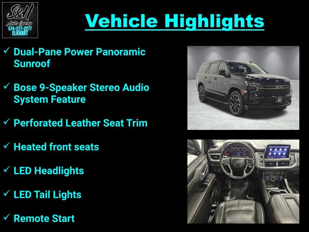 Used 2021 Chevrolet Tahoe RST SUV