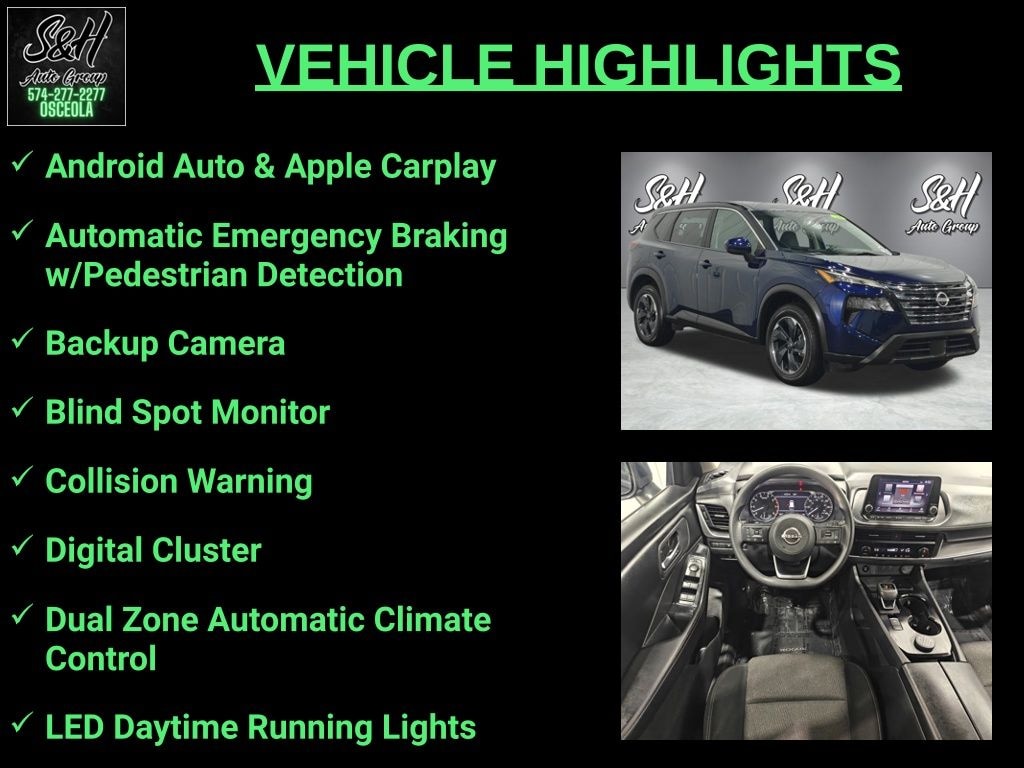 Used 2024 Nissan Rogue SV SUV