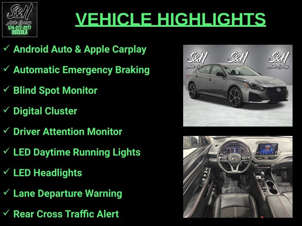 Used 2025 Nissan Altima 2.5 SR Sedan