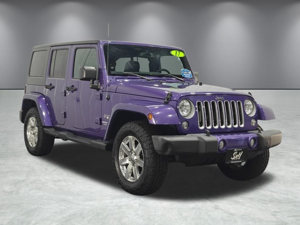Used 2017 Jeep Wrangler Unlimited Sahara SUV