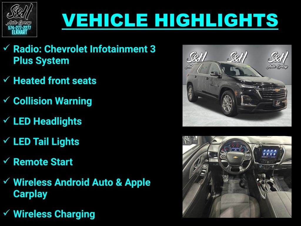 Used 2022 Chevrolet Traverse LT SUV