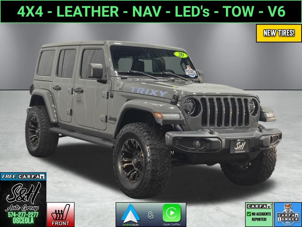 Used 2020 Jeep Wrangler Unlimited Sahara SUV