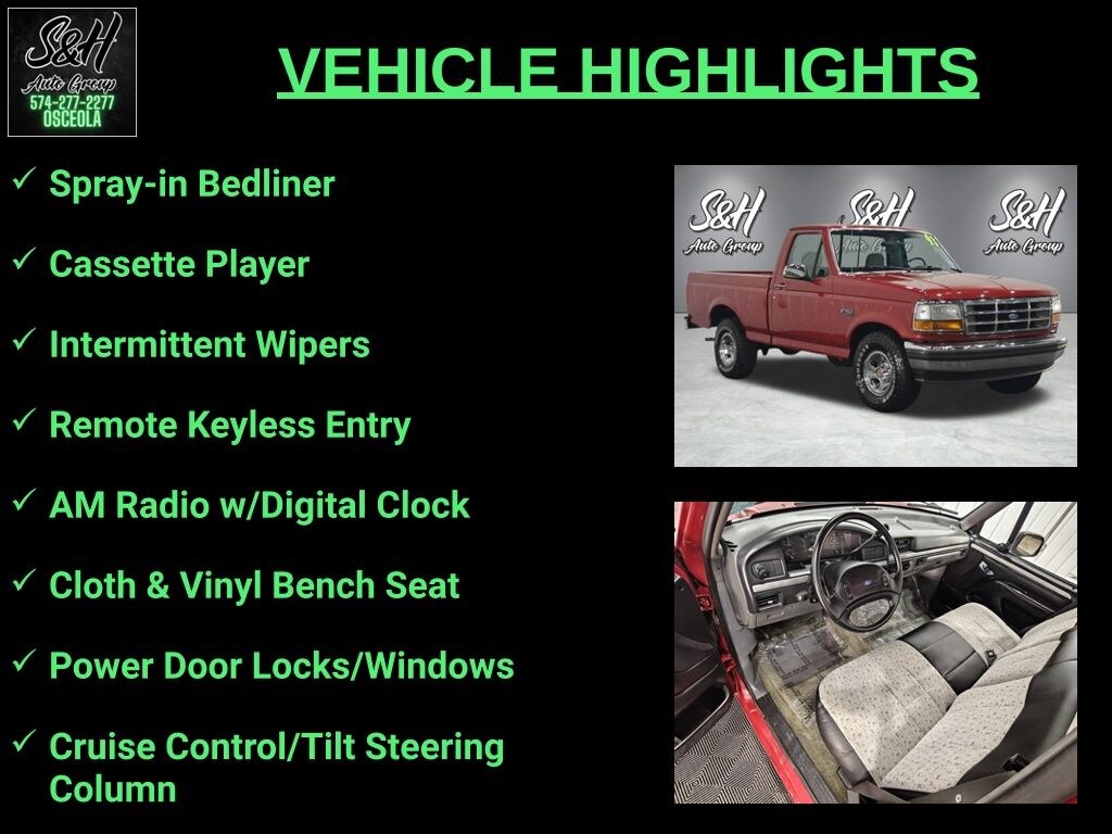 Used 1993 Ford F-150 XLT Truck