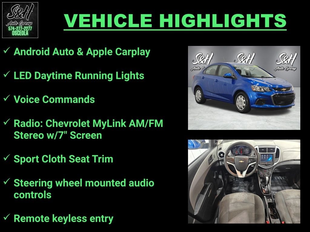Used 2017 Chevrolet Sonic LS Sedan