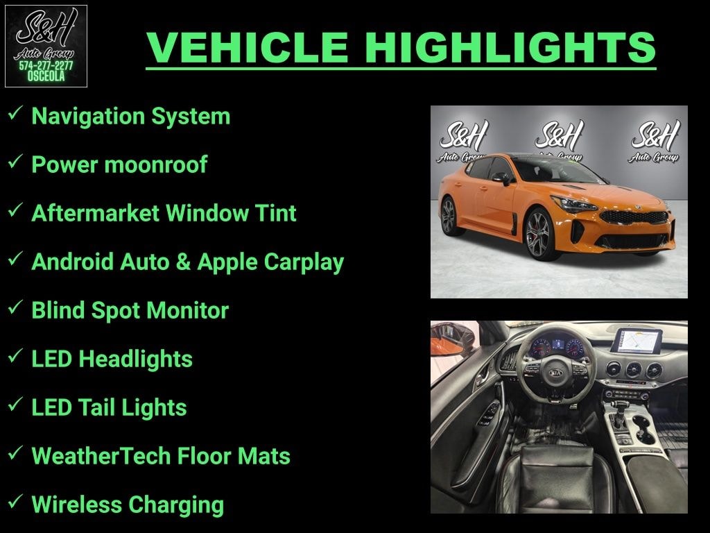 Used 2019 Kia Stinger GTS Sedan