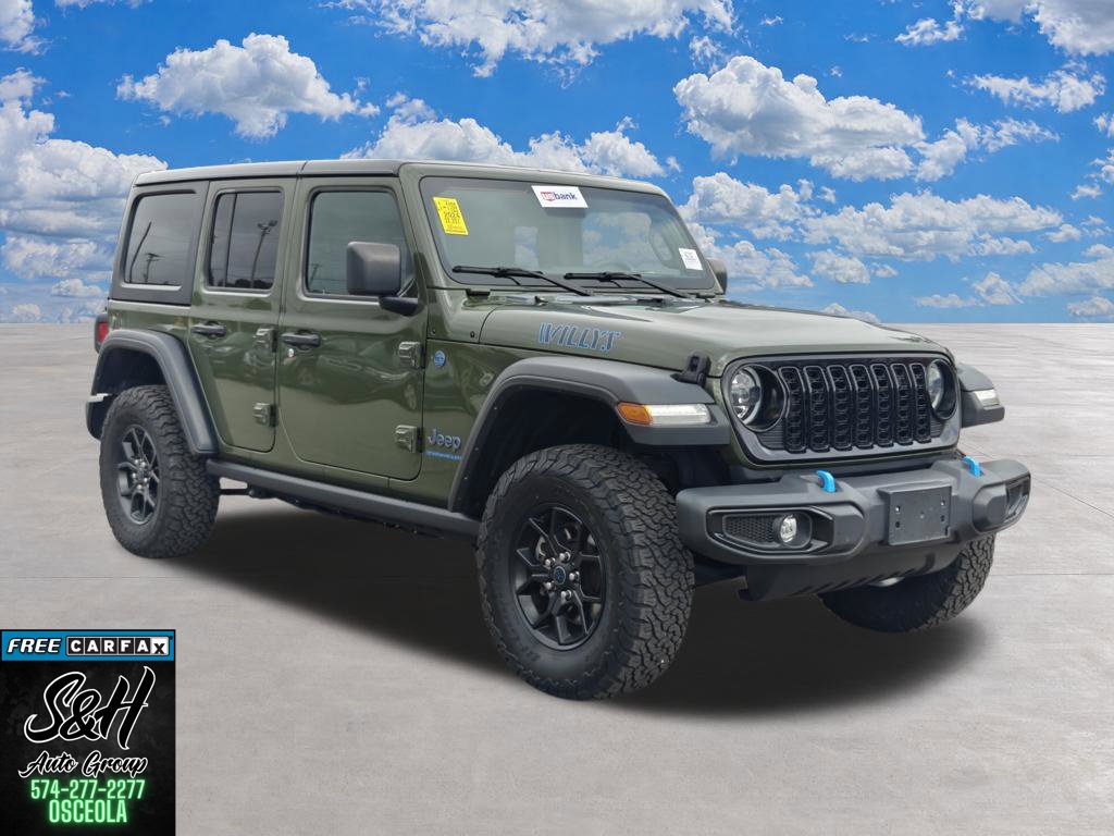 Used 2024 Jeep Wrangler Willys 4xe SUV