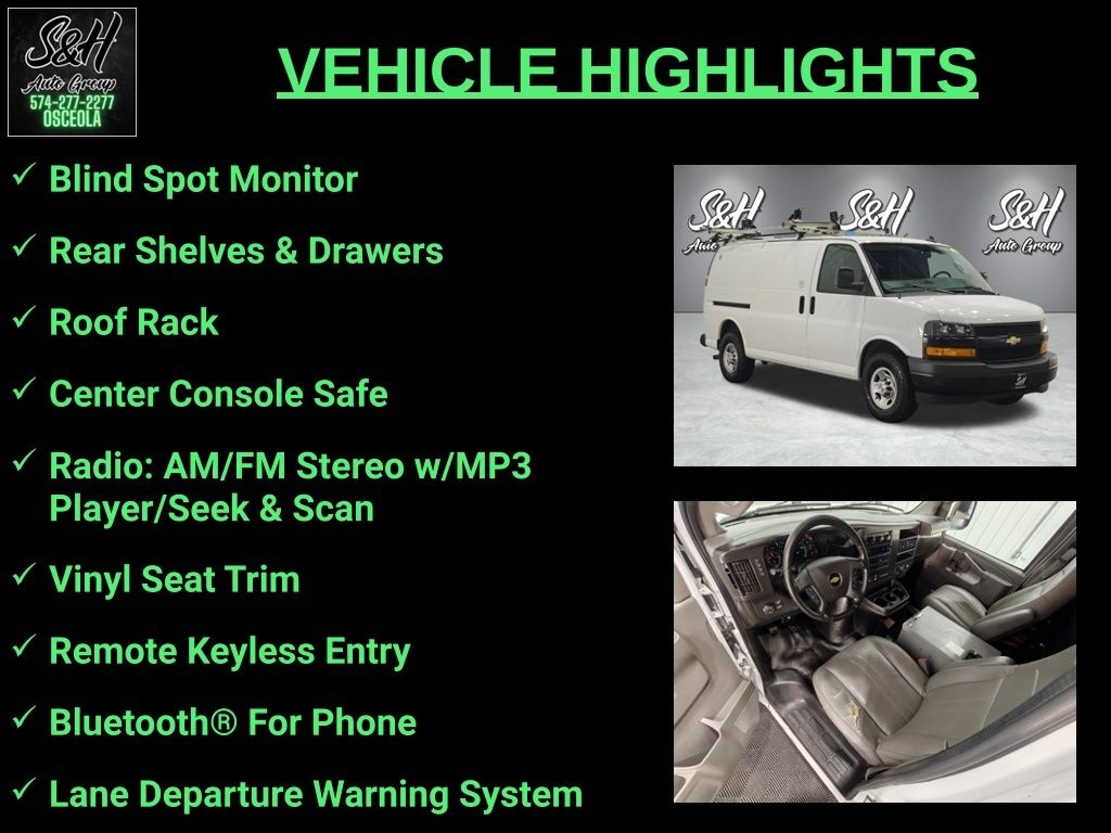 Used 2020 Chevrolet Express 2500 Work Van Cargo Van