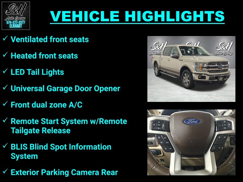 Used 2018 Ford F-150 Lariat Truck