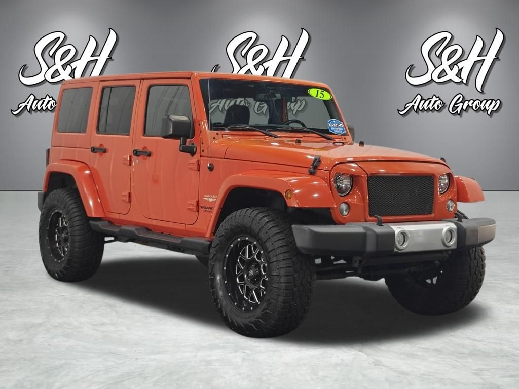 Used 2015 Jeep Wrangler Unlimited Sahara SUV