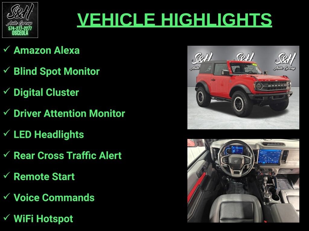 Used 2024 Ford Bronco Black Diamond SUV