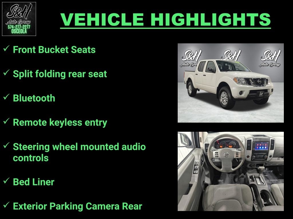 Used 2019 Nissan Frontier SV Truck