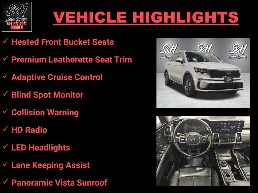 Used 2021 Kia Sorento Hybrid EX SUV