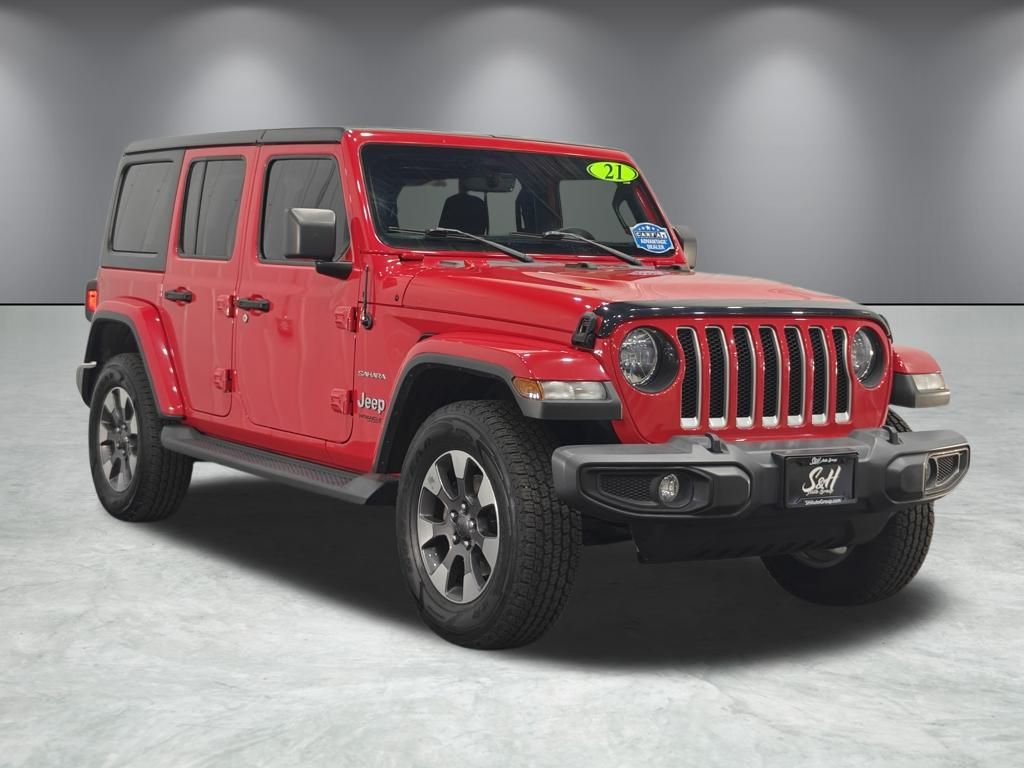2021 Jeep Wrangler Unlimited Sahara photo 2