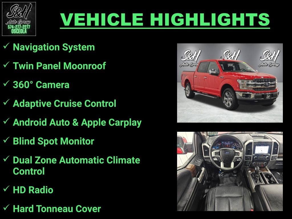 Used 2018 Ford F-150 Lariat Truck