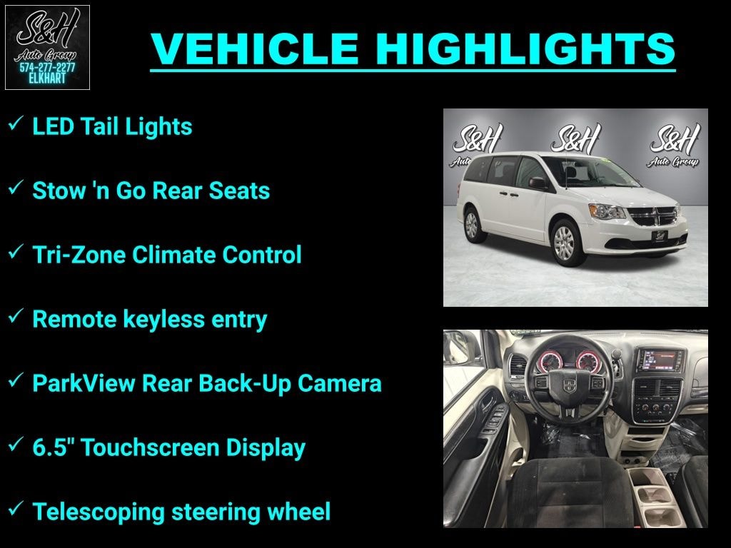 Used 2019 Dodge Grand Caravan SE Minivan/Van