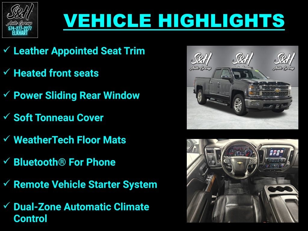 Used 2015 Chevrolet Silverado 1500 LTZ Truck