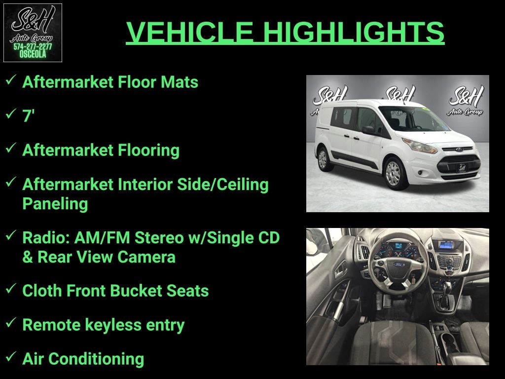 Used 2016 Ford Transit Connect XLT Cargo Van