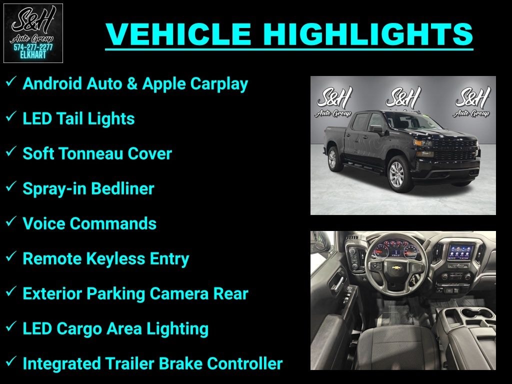 Used 2020 Chevrolet Silverado 1500 Custom Truck